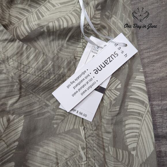 Dash Plus Size Suzanne Comfee Flex Knit Waist Capri Pants Size 3X - Picture 2 of 6